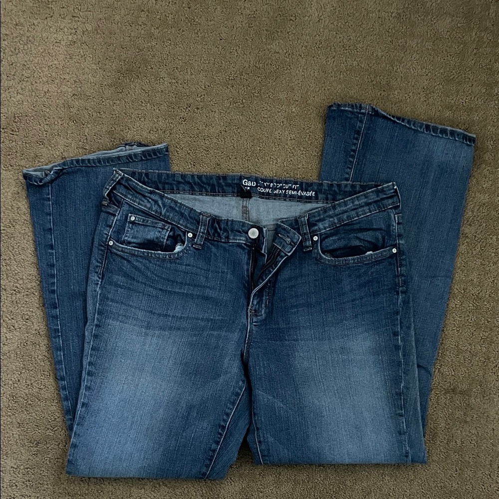 GAP Women's Dark Blue Boot Cut Jeans